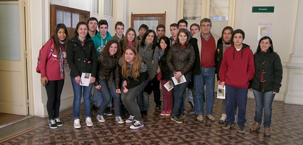 Visita a nuestra Facultad de la  Escuela Agropecuaria de Lobería