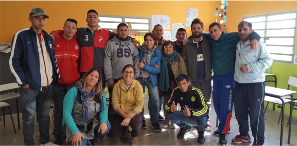 Taller de elaboración de Papel Artesanal en la Unidad Penitenciaria de Magdalena