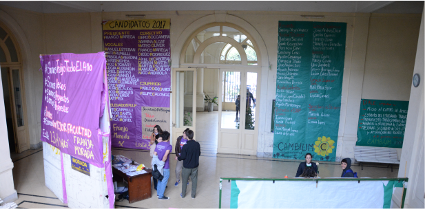 Resultado de las elecciones del Claustro Estudiantil 