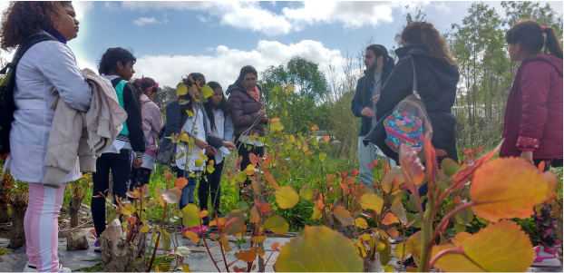 Visita de estudiantes de 5° año a nuestro Vivero Forestal