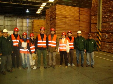 Viaje integrador de los cursos del área tecnológica de la carrera de Ingeniería Forestal