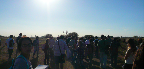 Visita al Establecimiento El Amanecer UNLP