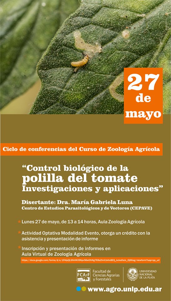 “Ciclo de Conferencias del Curso de Zoología Agrícola”.