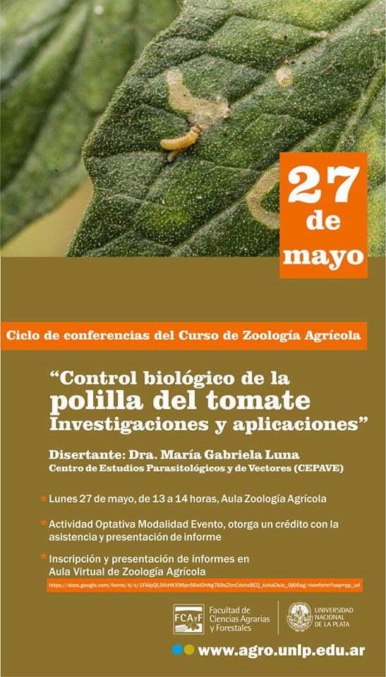“Ciclo de Conferencias del Curso de Zoología Agrícola”.
