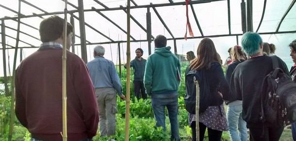 Taller de Huerta en la Facultad
