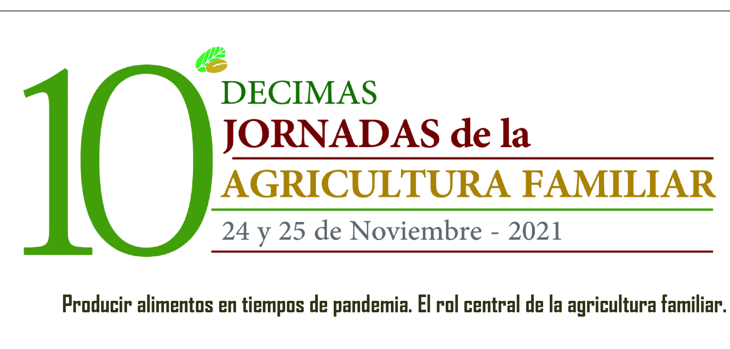 10 Jornadas de la Agricultura Familiar