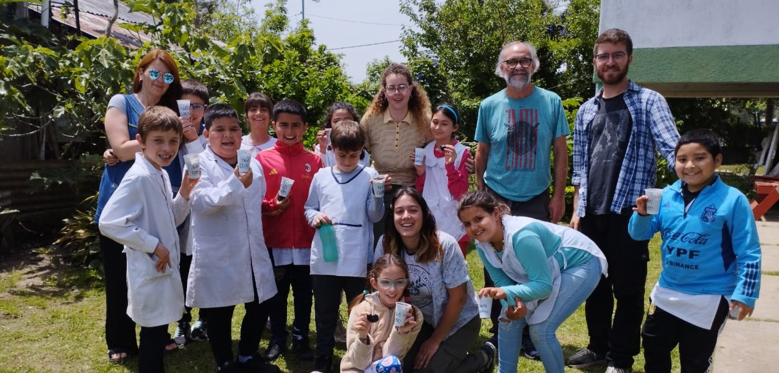 Taller con el grupo “Bien Plantados: los arboles van a la Escuela”