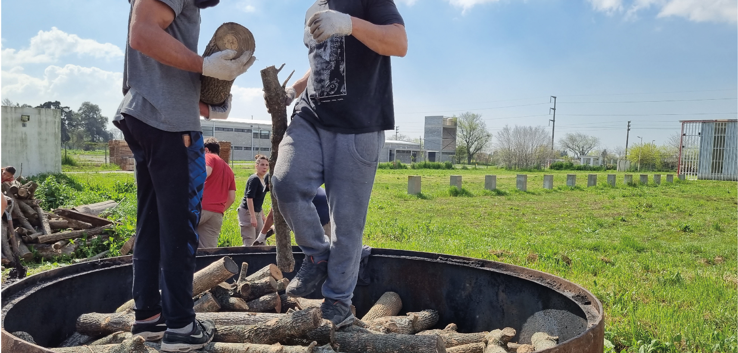  Práctica de Carbonización en el Centro Tecnológico de la Madera