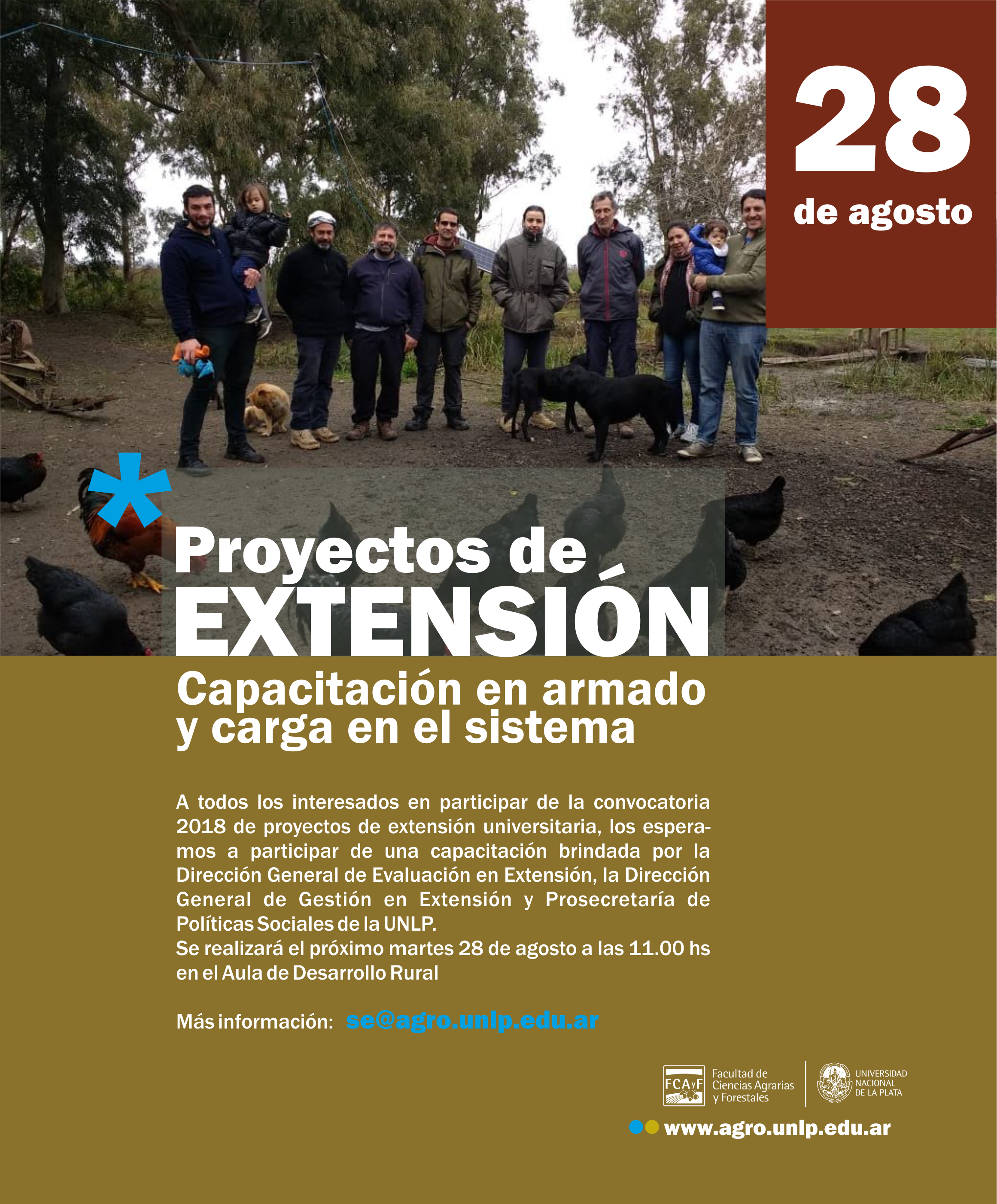 Capacitación en armado de proyectos y carga en sistema para Proyectos de Extensión Capacitación en armado de proyectos y carga en sistema para Proyectos de Extensión