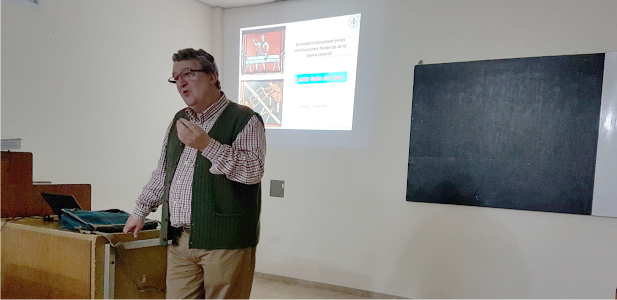 Conferencia Internacional: “A este lado del mar”. Temática: Uso de Madera Estructural en la Época Colonial en Iberoamérica. 