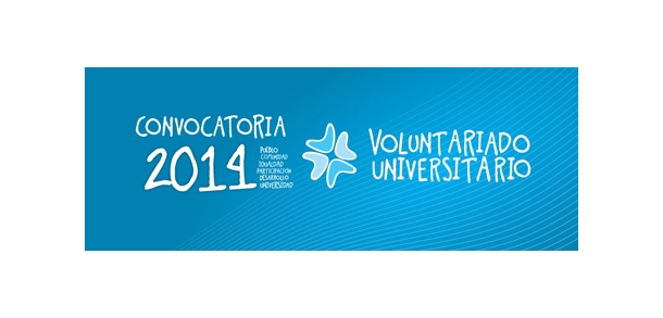 Convocatoria 2014 de Voluntariado Universitario