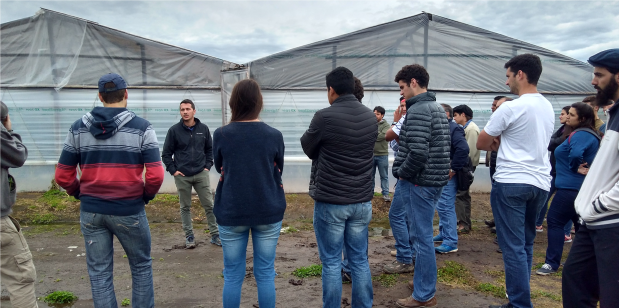 Visita de estudiantes de la Universidad Nacional de La Pampa