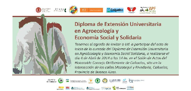 Comenzó la Diplomatura de Extensión Universitaria en AgroEcología y Economía Social Solidaria