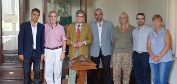 Encuentro entre autoridades de la Facultad e integrantes del GESPLAN