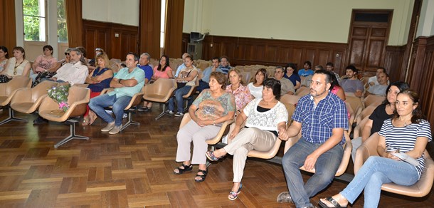 Acto reconocimiento a los compañeros No docentes de la Facultad