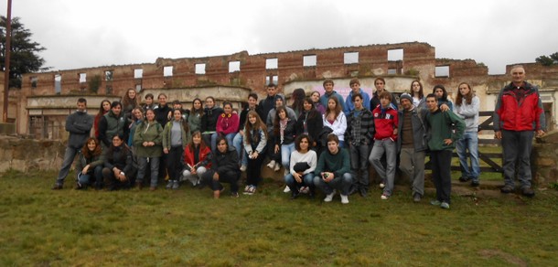 Taller en Villa Ventana con docentes y estudiantes del curso de Manejo de Cuencas