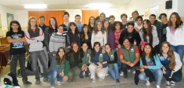 Taller en Villa Ventana con docentes y estudiantes del curso de Manejo de Cuencas