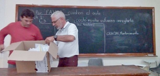 Resultado de las elecciones del Claustro Estudiantil 