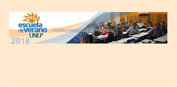 Convocatoria a presentación de Cursos para VII Escuela de Verano de la UNLP