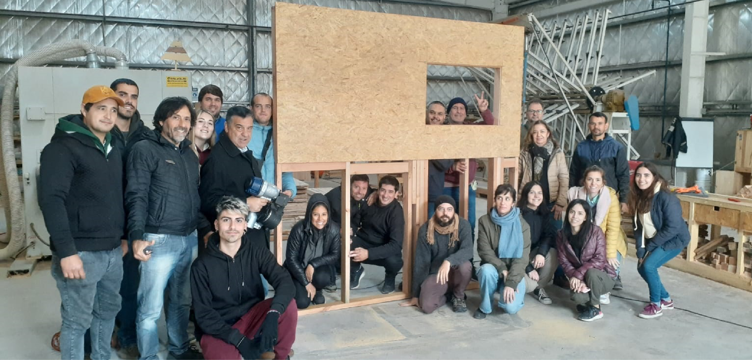 Finalizó el Curso de Construcción en Madera en el CTM