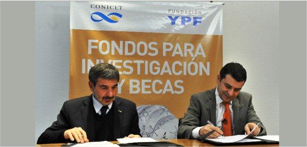 Proyectos de Investigación Orientados de la Fundación YPF junto al CONICET.