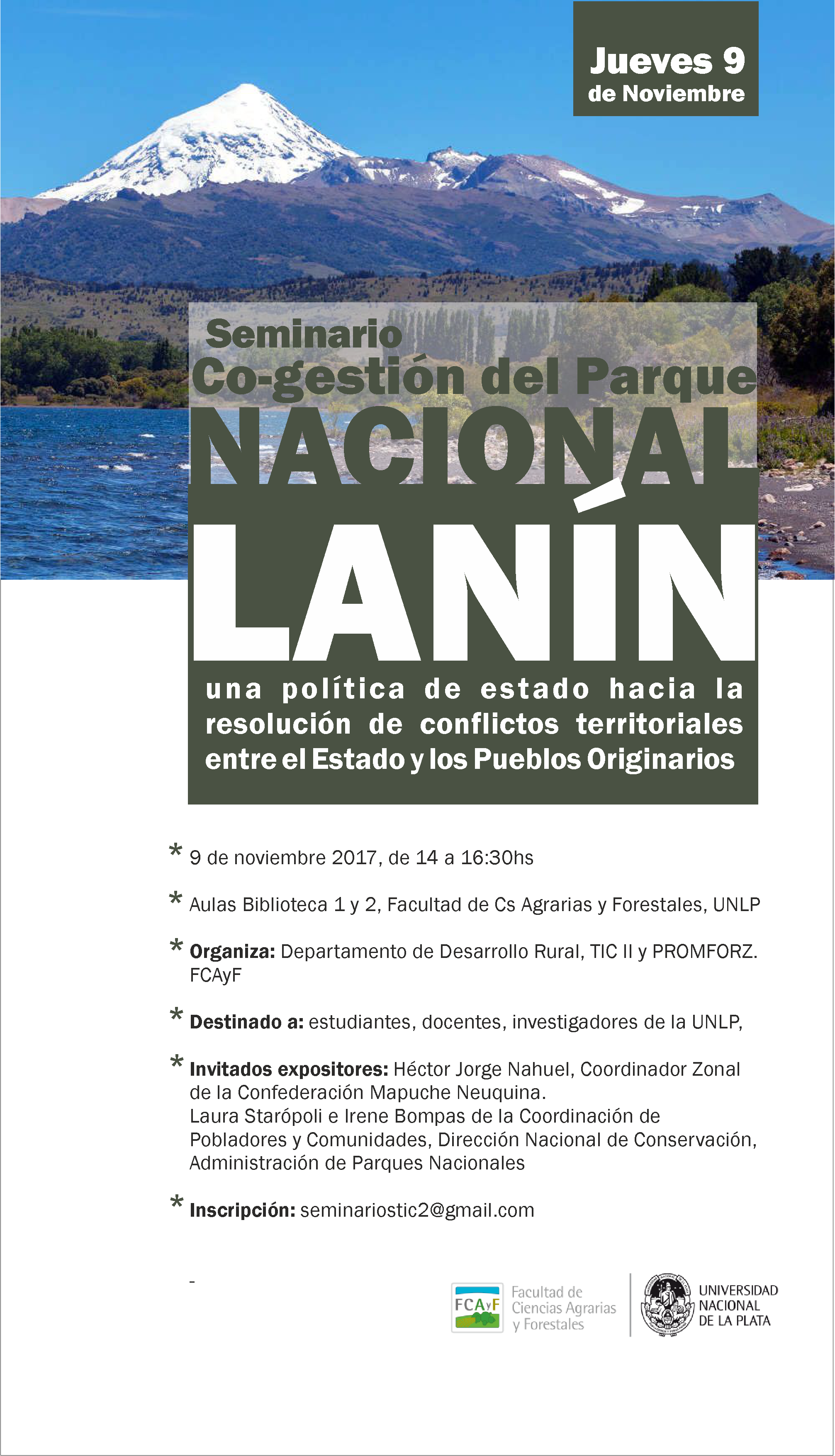 Seminario Co-Gestión del Parque Nacional Lanín