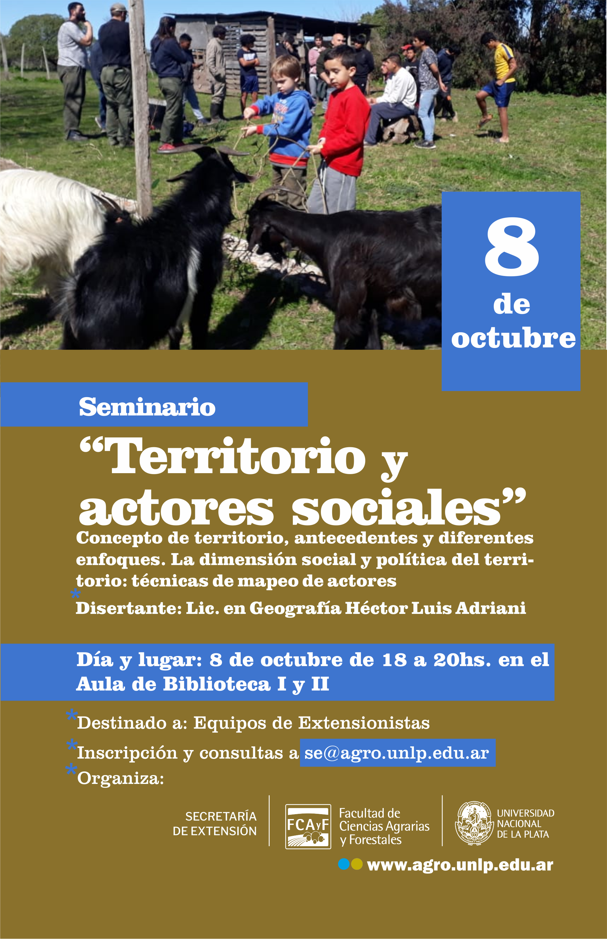 Seminario: Territorio y Actores Sociales