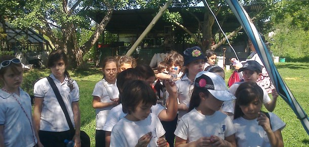 Visita de los alumnos de 2° Grado de la Escuela Euforión