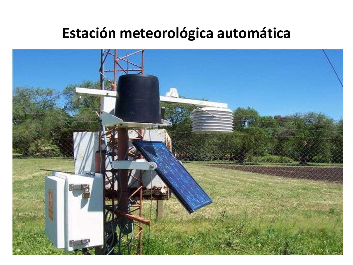 La Estación Experimental J.H ofrece un boletín agrometeorológico