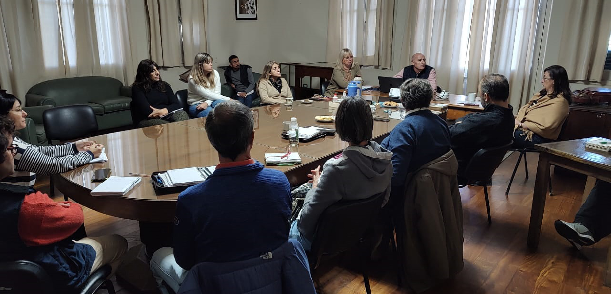 Reunión del equipo de gestión de la Facultad de Ciencias Agrarias y Forestales