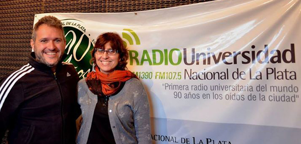 La Dra. Griselda Sánchez Vallduví en Radio Universidad