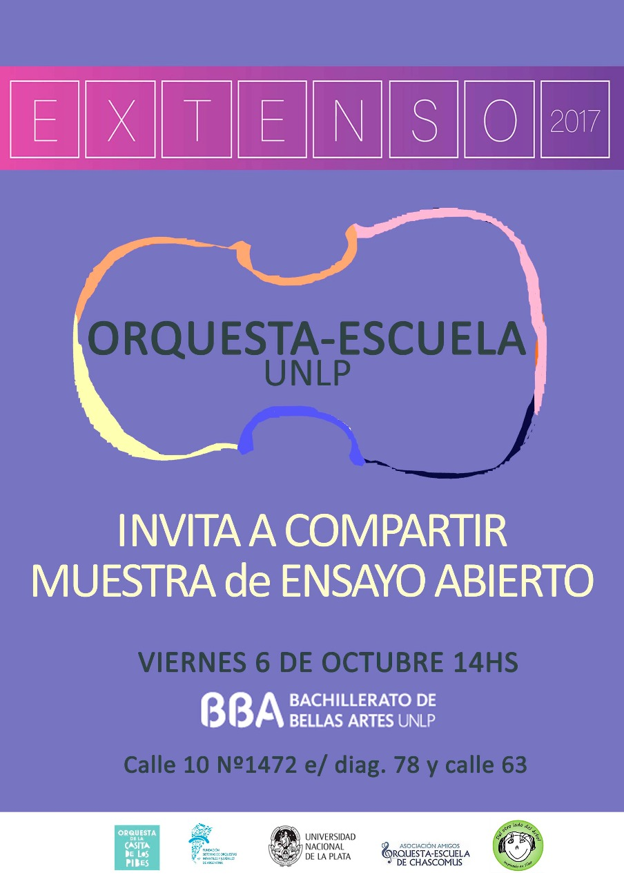 Primer concierto de la Orquesta Escuela de la UNLP