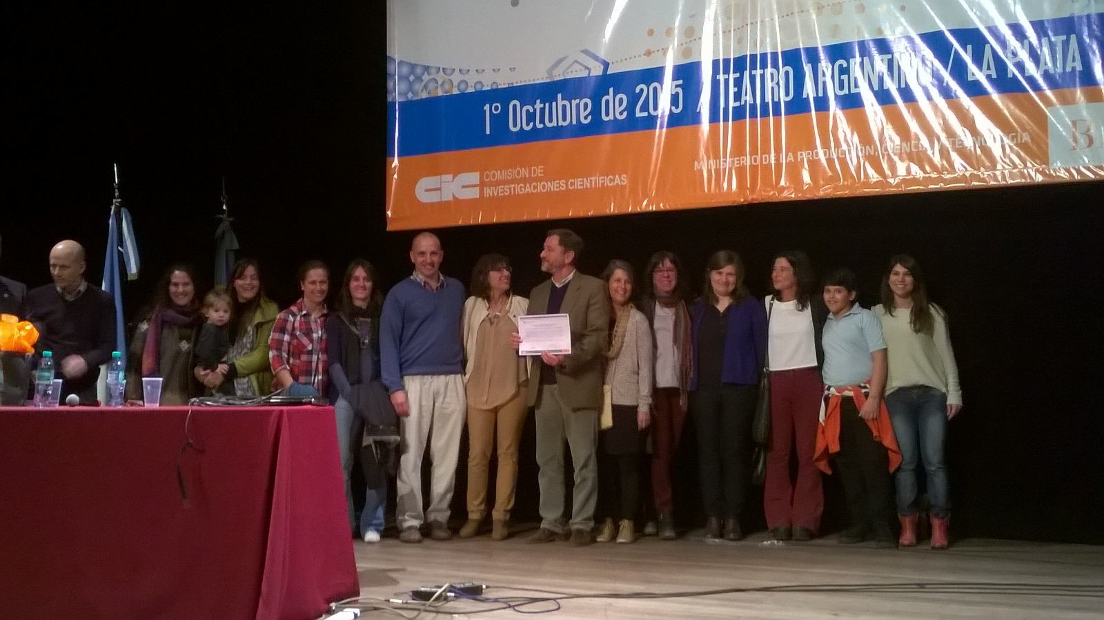 Docentes de la Facultad premiados por la CIC