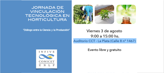 Jornada de Vinculación Tecnológica en Horticultura