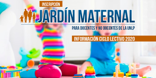  Inscripción a Jardín Maternal UNLP-Ciclo Lectivo 2020