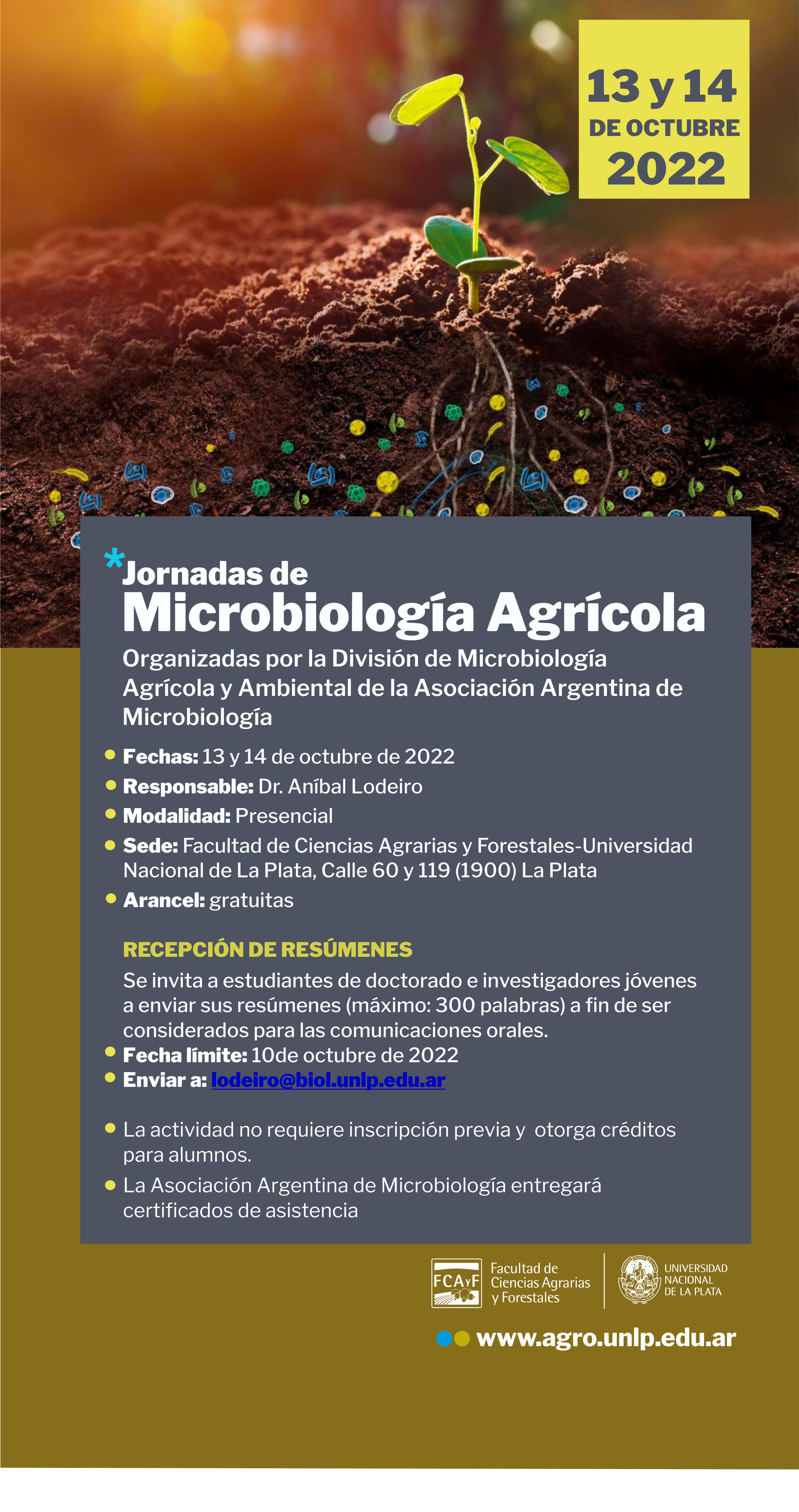 Jornadas de Microbiología Agrícola