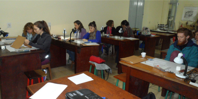 Se realizó el curso “Ilustración en el Jardín Botánico