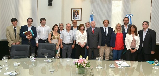 La Facultad estuvo presente en la reunión de Audeas con el Ing. Carlos Casamiquela