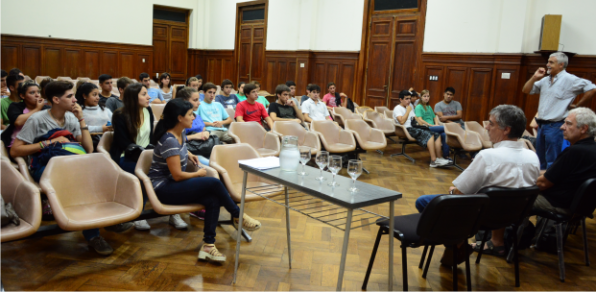 Encuentro entre Ingresantes y Egresados