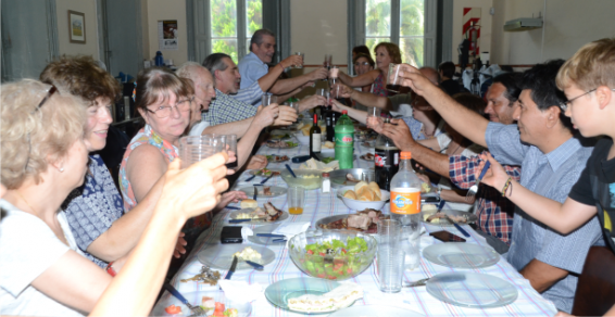 El Instituto Fitotécnico Santa Catalina también tuvo su despedida de año