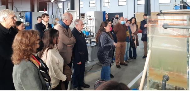 Recorrida por el nuevo laboratorio especializado en saneamiento de agua de la UNLP