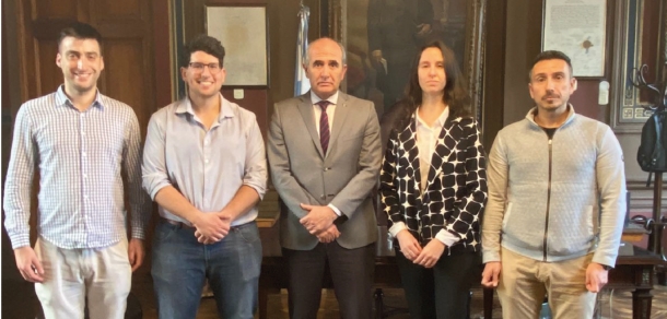 Firma de Convenio Marco con la Municipalidad de Florentino Ameghino