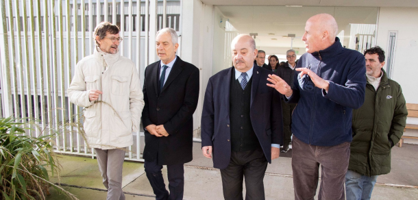 Visita del Intendente de la Ciudad de La Plata a la Estación Experimental Julio Hirschorn