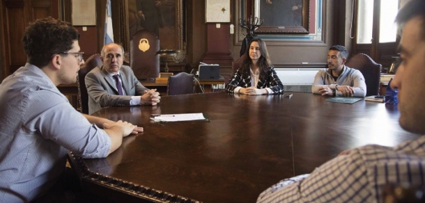 Firma de Convenio Marco con la Municipalidad de Florentino Ameghino