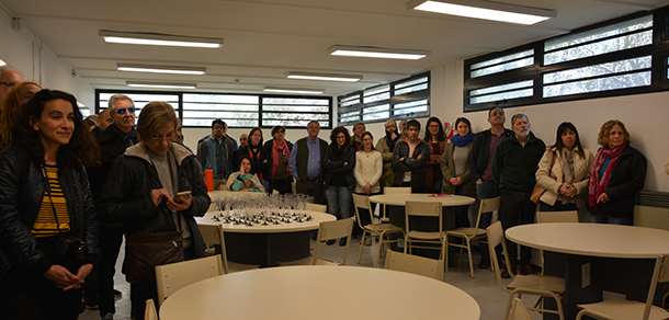 Inauguración del Aula Ingeniero Forestal Ismael Andía