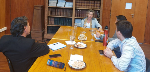 Visita de la Ministra de Turismo de Corrientes