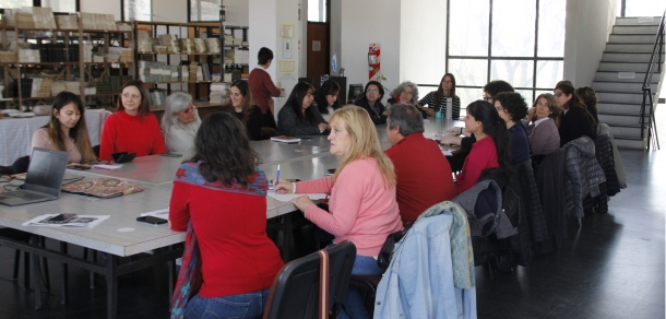 Reunión de bibliotecas en la Biblioteca Conjunta