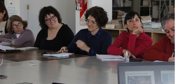 Reunión de bibliotecas en la Biblioteca Conjunta