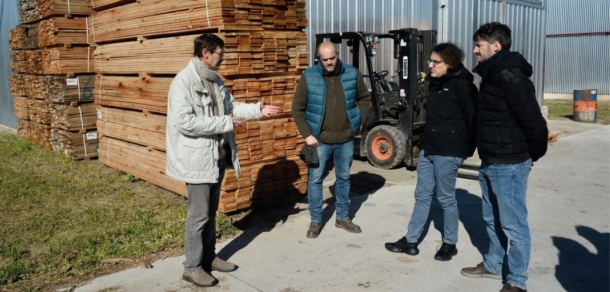  Una delegación del Banco Interamericano de Desarrollo visitó el Centro de la Madera