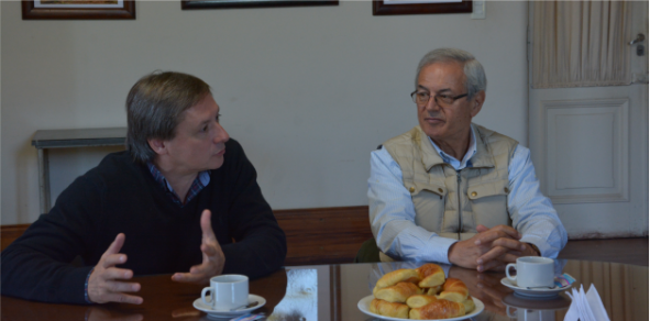 Reunión con el Colegio de Ingenieros